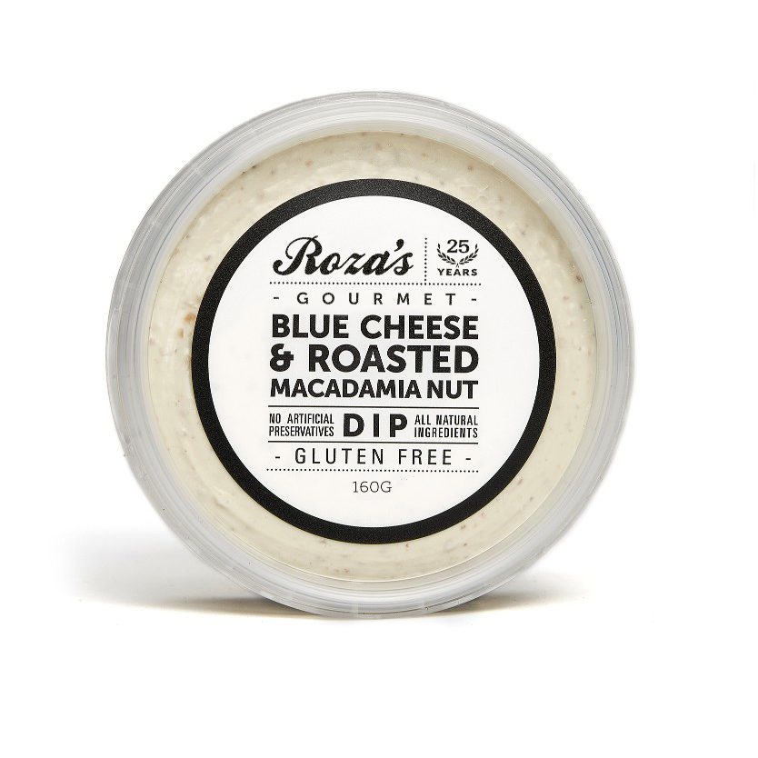 Blue Cheese & Roasted Macadamia Nut Dip Roza's Gourmet