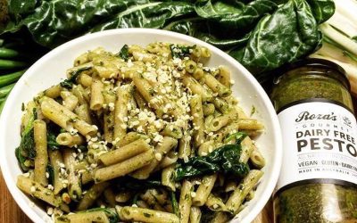 Dairy Free Pesto Pasta Lunch Bowl