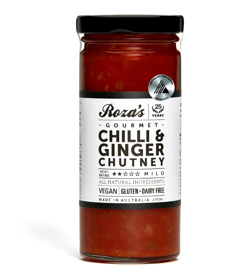 Roza's Gourmet Chilli-Ginger-Chutney_Award Winning