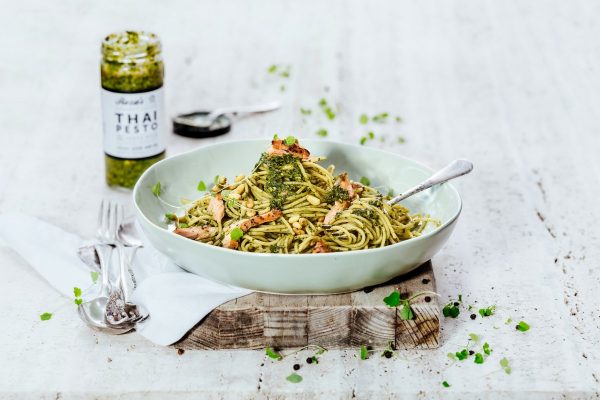 Jar Feature - Smoked Salmon Pasta Thai Pesto-1