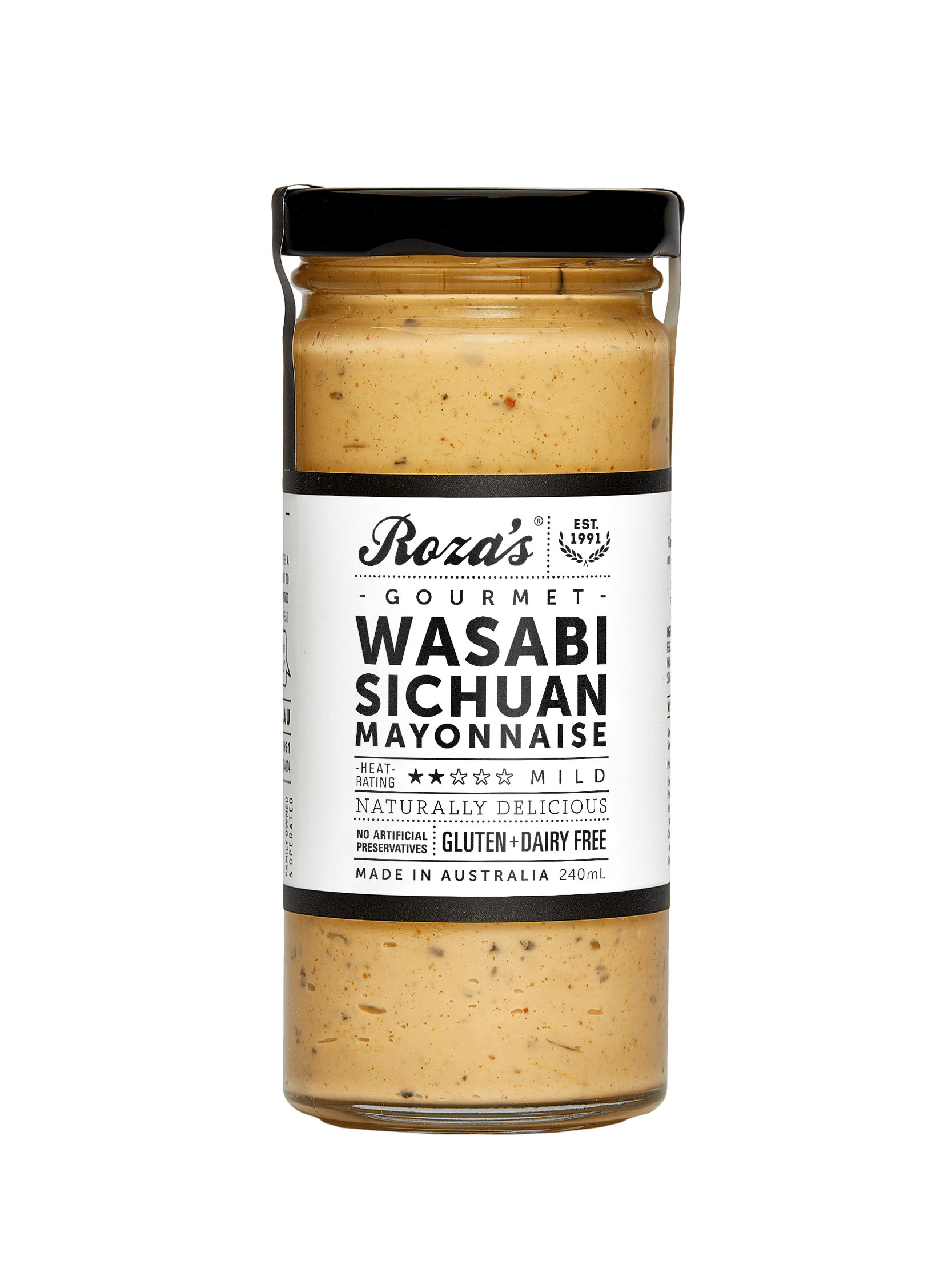 Wasabi Sichuan Mayonnaise - Roza&amp;#39;s Gourmet