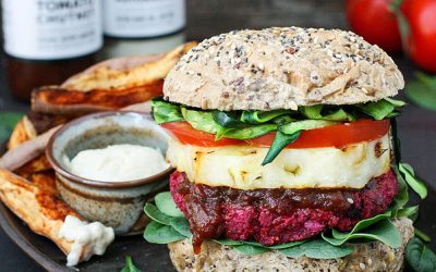 Vegan Beetroot Burger