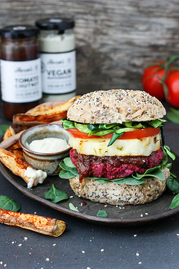 Vegan Beetroot Burger