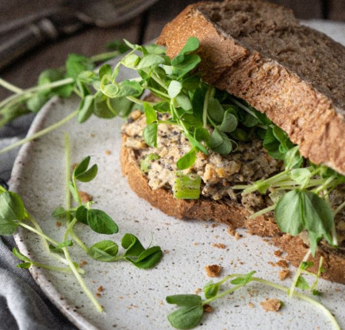 Chickpea Tuna Sandwich