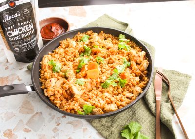 One Pan Moroccan Chicken Couscous​